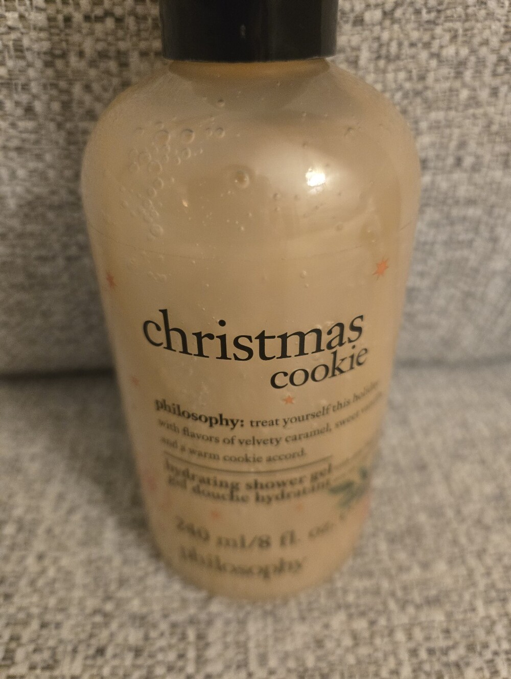 Philosophy Christmas Cookie Body Wash - Cream and Black